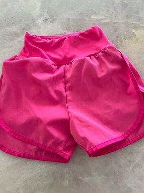 Amazon pink lined shorts, 5-6